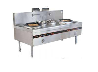 雙頭單尾小炒爐 